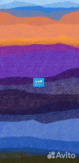 Восхождение картина на холсте