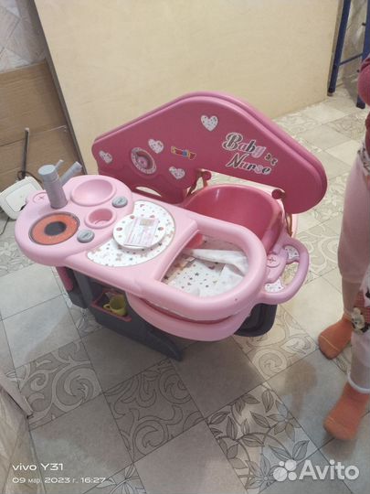 Детский игровой комплекс по уходу за куклой