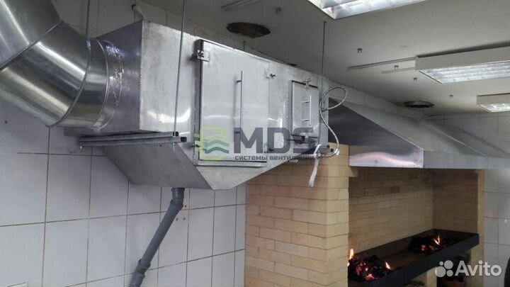 Гидрофильтр для вентиляции