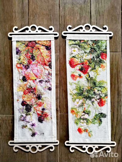 Панно - вышивка крестиком