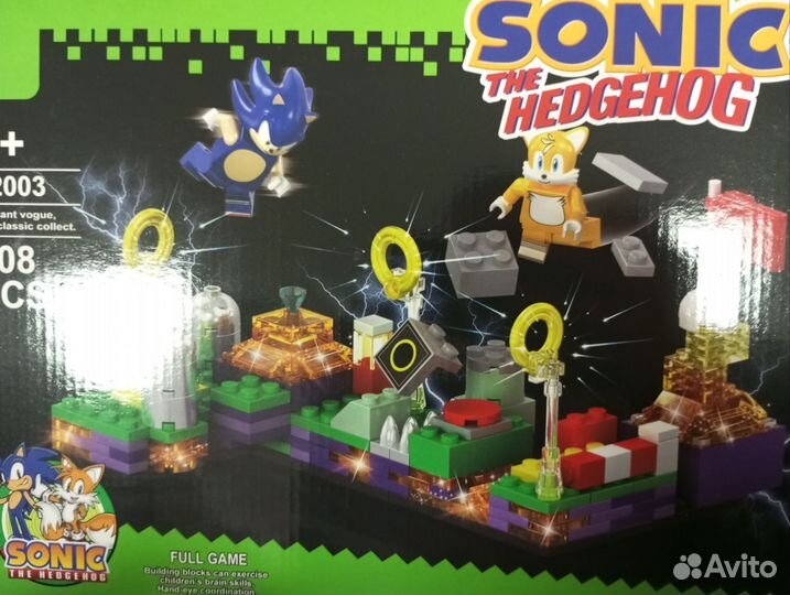 Лего наборы Sonic Hedgehog