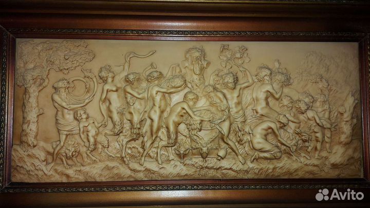 Барельеф. Италия. Антиквариат