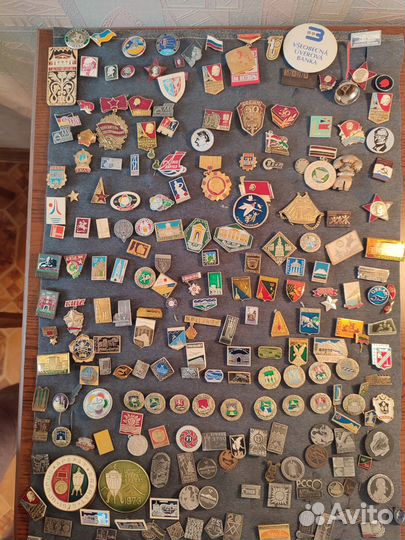 Коллекция значков СССР