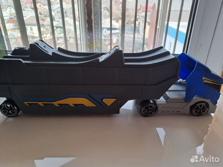 Авто-трек для машинок + грузовик-перевозчик