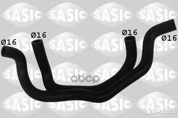 Патрубок радиатора отопителя VW golf IV 1.6 97