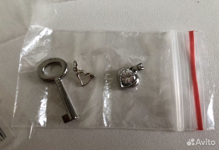 Подвеска стильная серебро в виде кольца