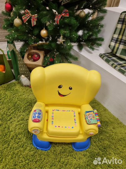 Детский развивающий стул fisher price