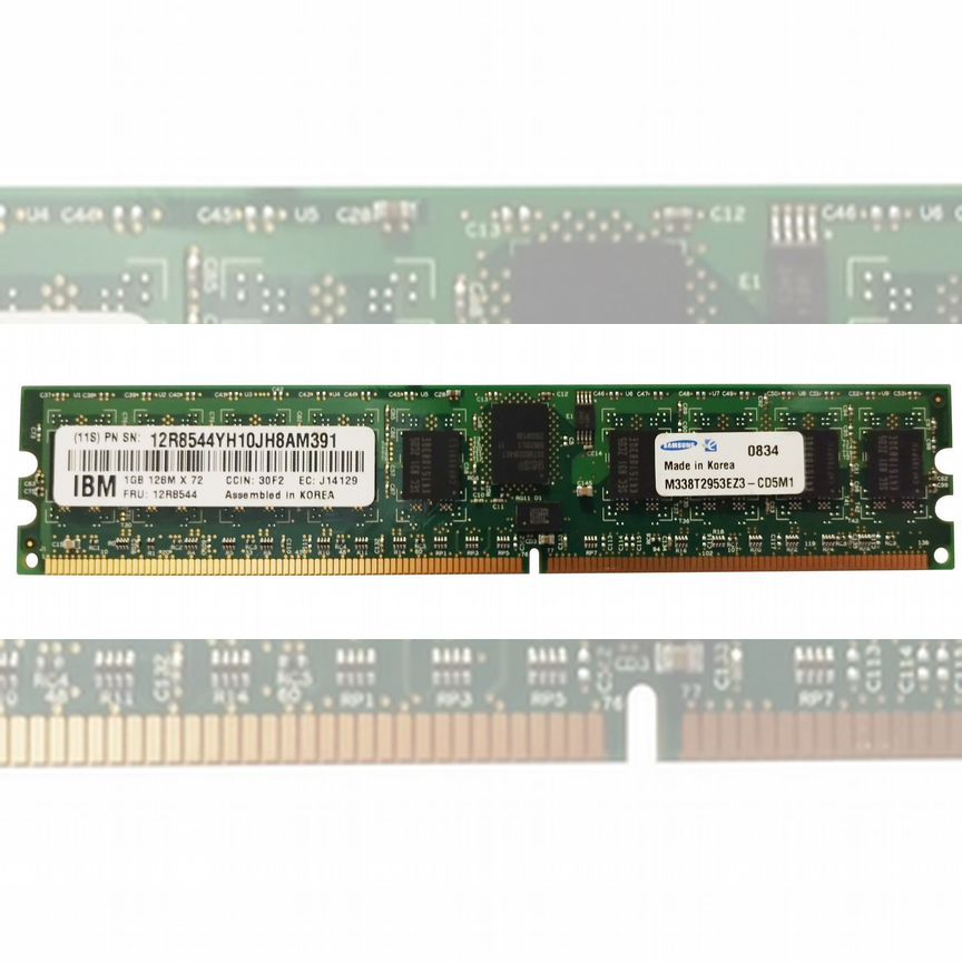 [J14129] Оперативная Память Ibm Ddr2 1gb J14129