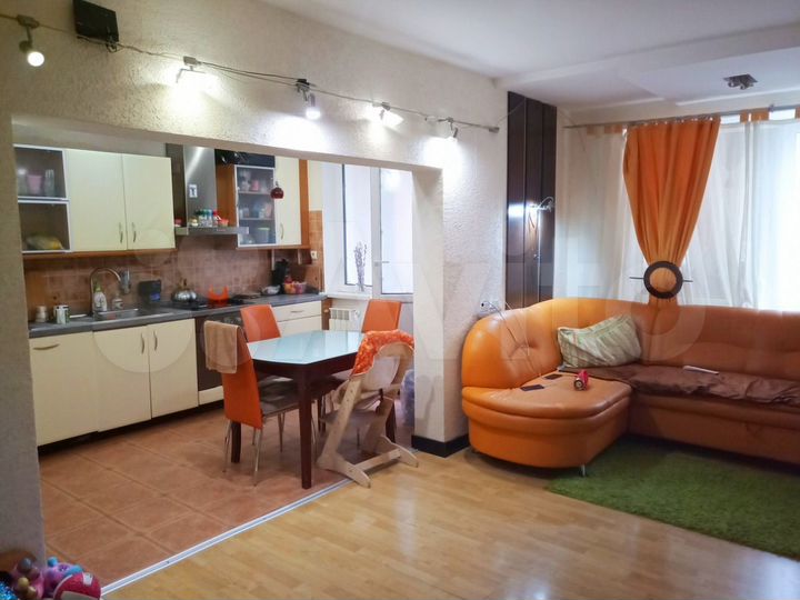 3-к. квартира, 72 м², 5/9 эт.