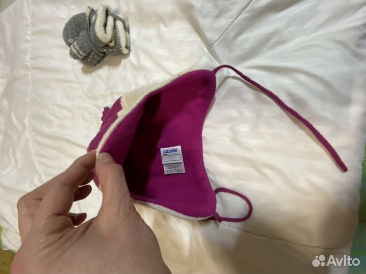Шапочка на флисе lassie 46-48