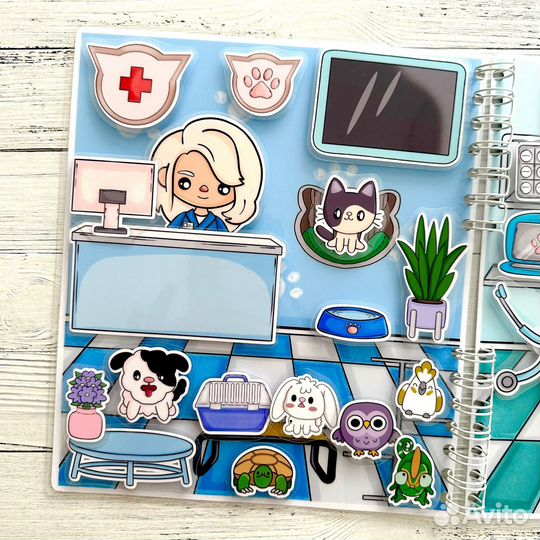 Тока бока альбом на липучках