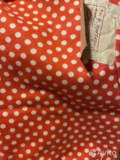 Отрезы тканей фланель и батист СССР