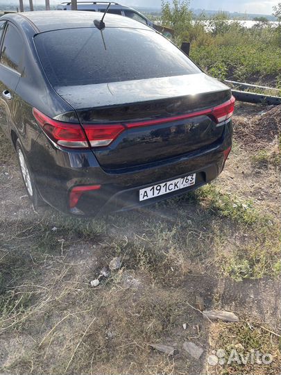 Задняя часть кузова kia rio 4