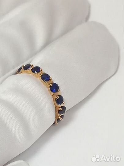 Золотое кольцо с камнем 17р