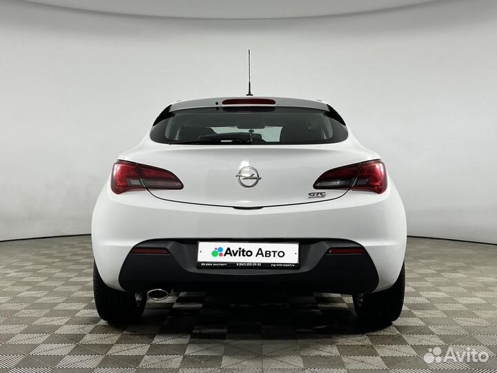 Opel Astra GTC 1.4 AT, 2012, 140 000 км