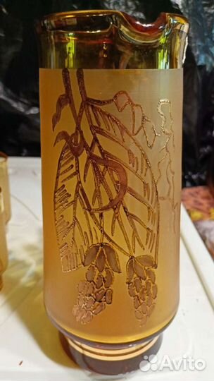 Набор для воды Богемия винтаж