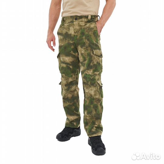 61994 Брюки Huntsman Крафт хлопок малахит