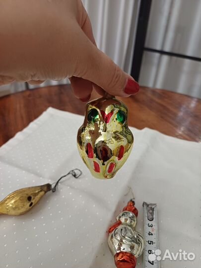 Елочные игрушки СССР