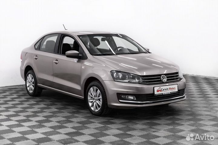 Volkswagen Polo 1.6 AT, 2018, 102 000 км