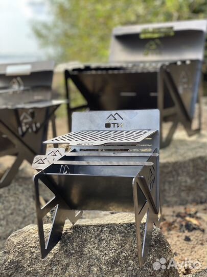 Мангал разборный походный 2мм