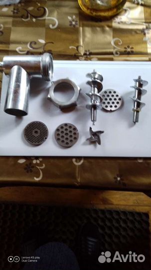 Комплектующие для электрической мясорубки