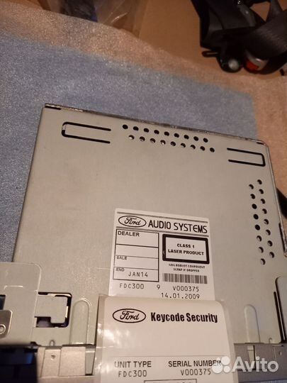 Магнитола ford s-max / galaxy 06-15