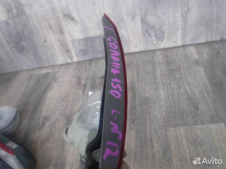 Фонарь левый внутренний №12 Toyota Corolla 150