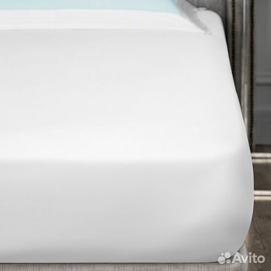 Togas простынь Эдем белая с серым тенсель Тогас