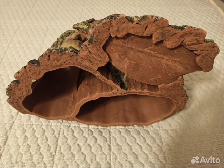 Декор в аквариум. Грот-Скала-Корабль. Керамика