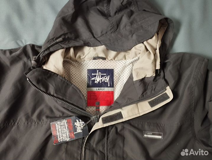 Винтажная ветровка stussy