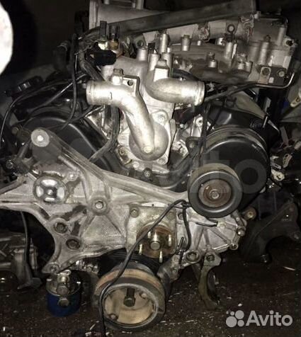 Двигатель Mitsubishi Pajero 3 6G74 sohc 3.5 л