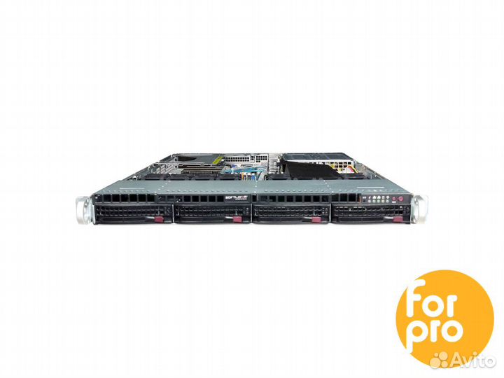 Сервер Supermicro 819 4LFF 2xE5-2696v4 176GB