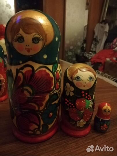 Матрешка деревянная