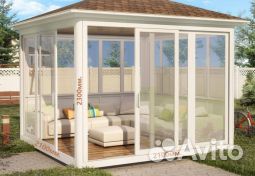 Окна для беседки