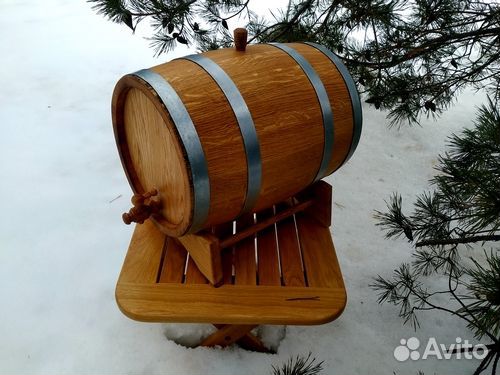 Бочка дубовая 10 литров