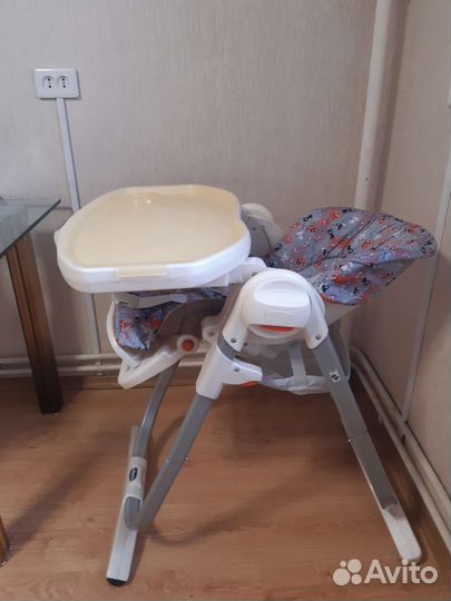 Стульчик для кормления chicco polly