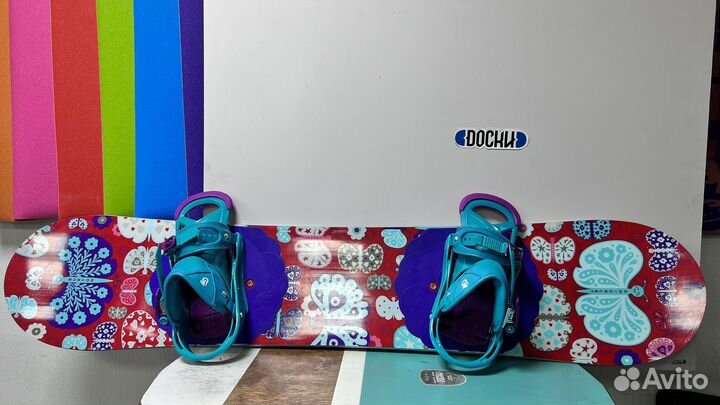 Сноуборд burton 130 + крепления burton