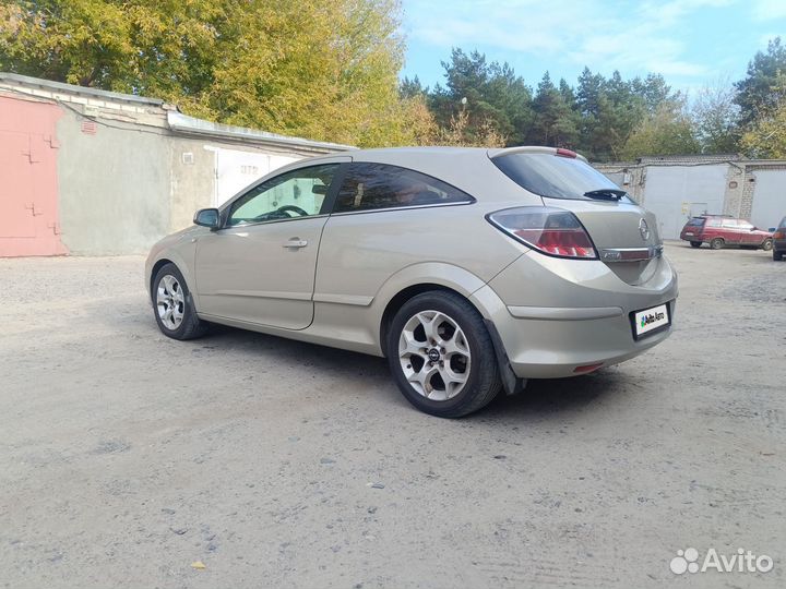 Opel Astra GTC 1.8 AT, 2006, 212 000 км