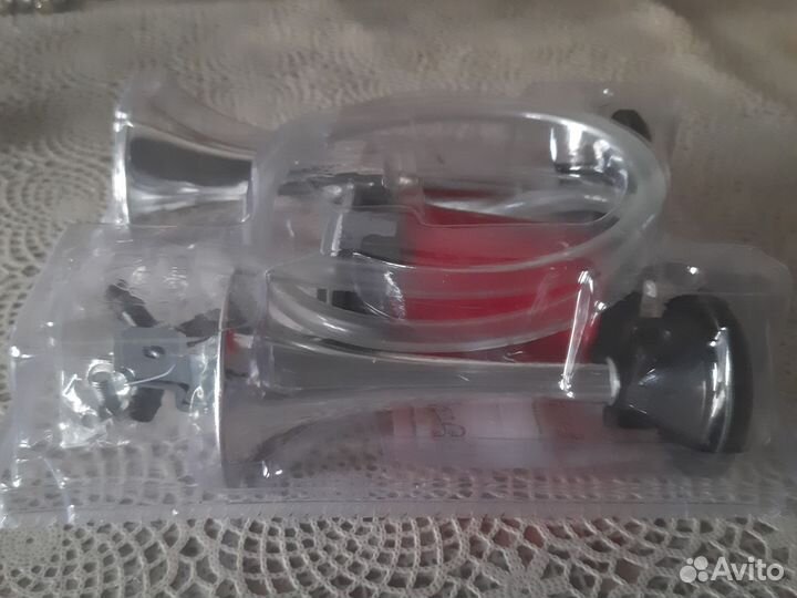 Сигнал воздушный 12в с компрессором