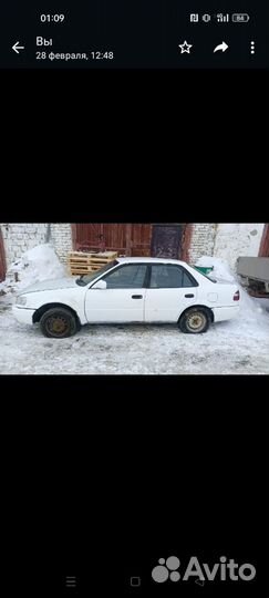 Toyota corolla 110 д-2с