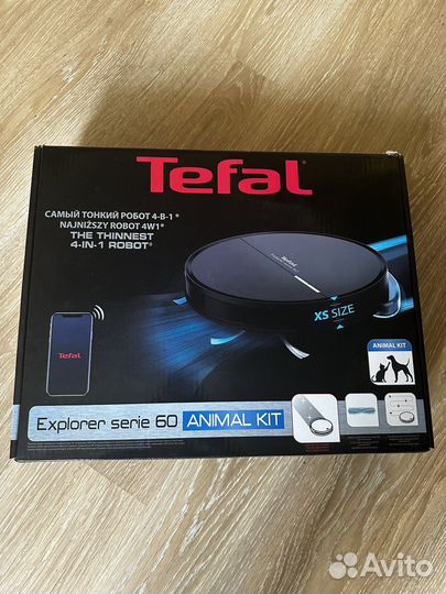 Робот пылесос Tefal explorer series 60