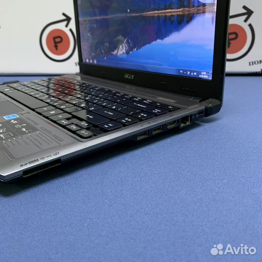 Ноутбук Acer AS3810TG Core2Solo U3500 SSD 128Gb