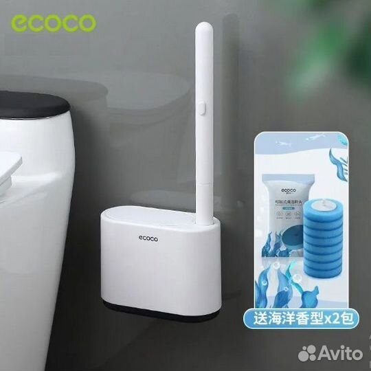 Евро Уборка для унитаза ecoco. Со свежим ароматом