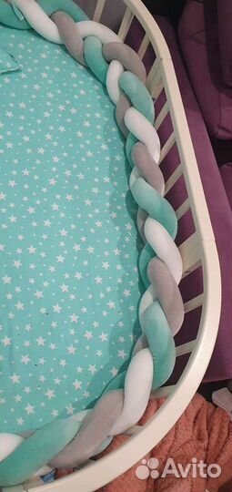 Бортики в детскую кроватку