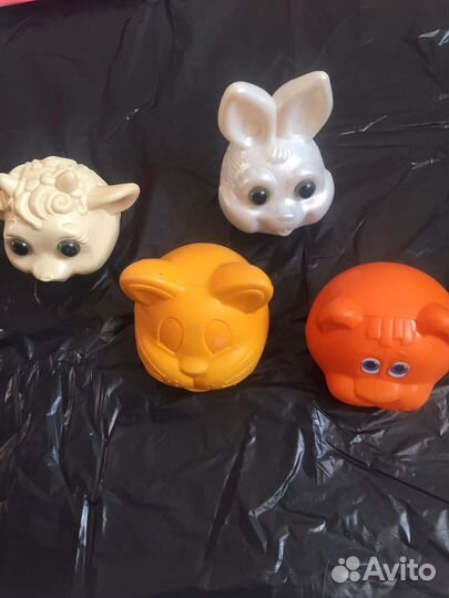 Головы зверушек.для кукольн.театра