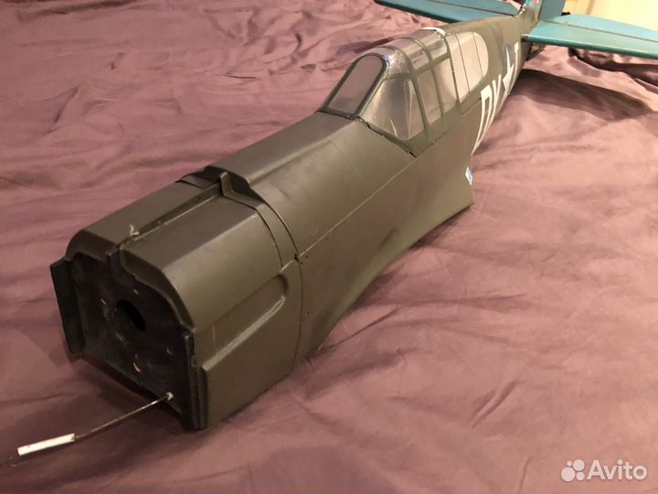 Радиуправляемый самолет P-40 - Фюзеляж