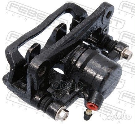 Суппорт тормозной mitsubishi pajero 90- зад.лев