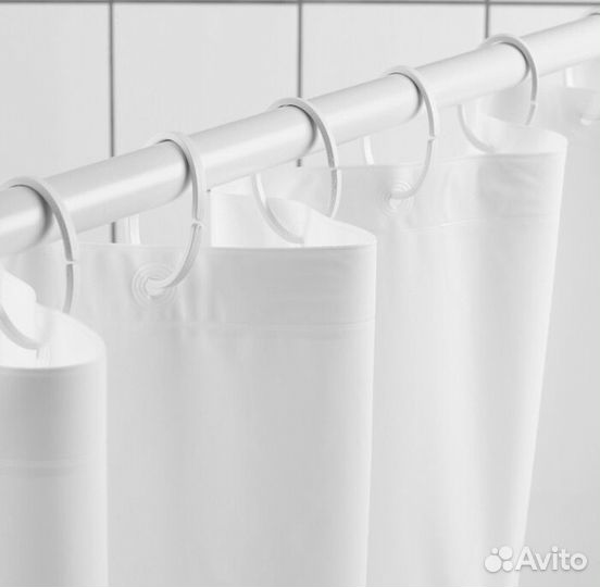 Штора для ванной IKEA luddhagtorn