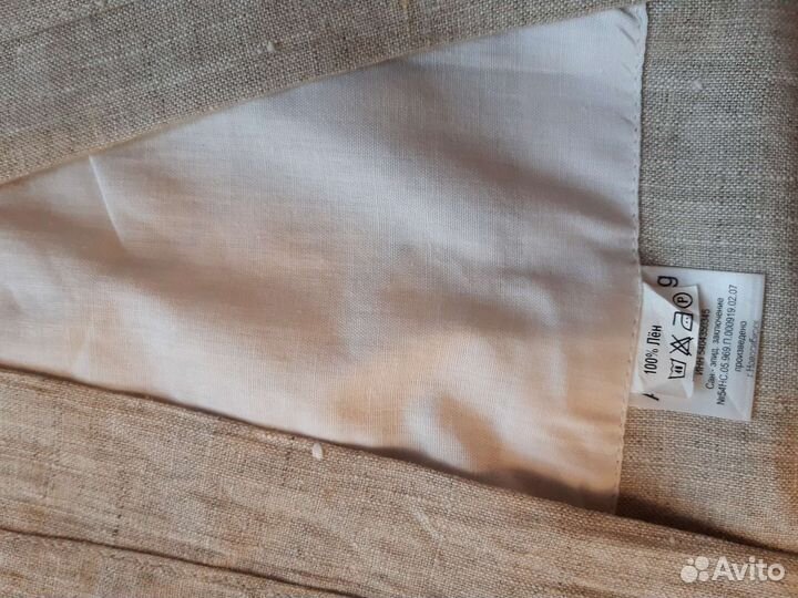 Слинг с кольцами натуральный лён