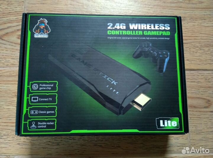 Беспроводная приставка game stick 10000 игр новая